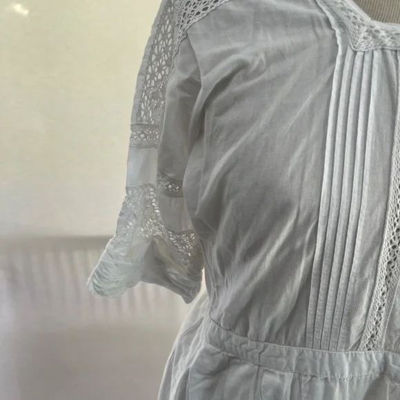 Love Shack Fancy Edie Dress - white size L - Picture 7 of 11